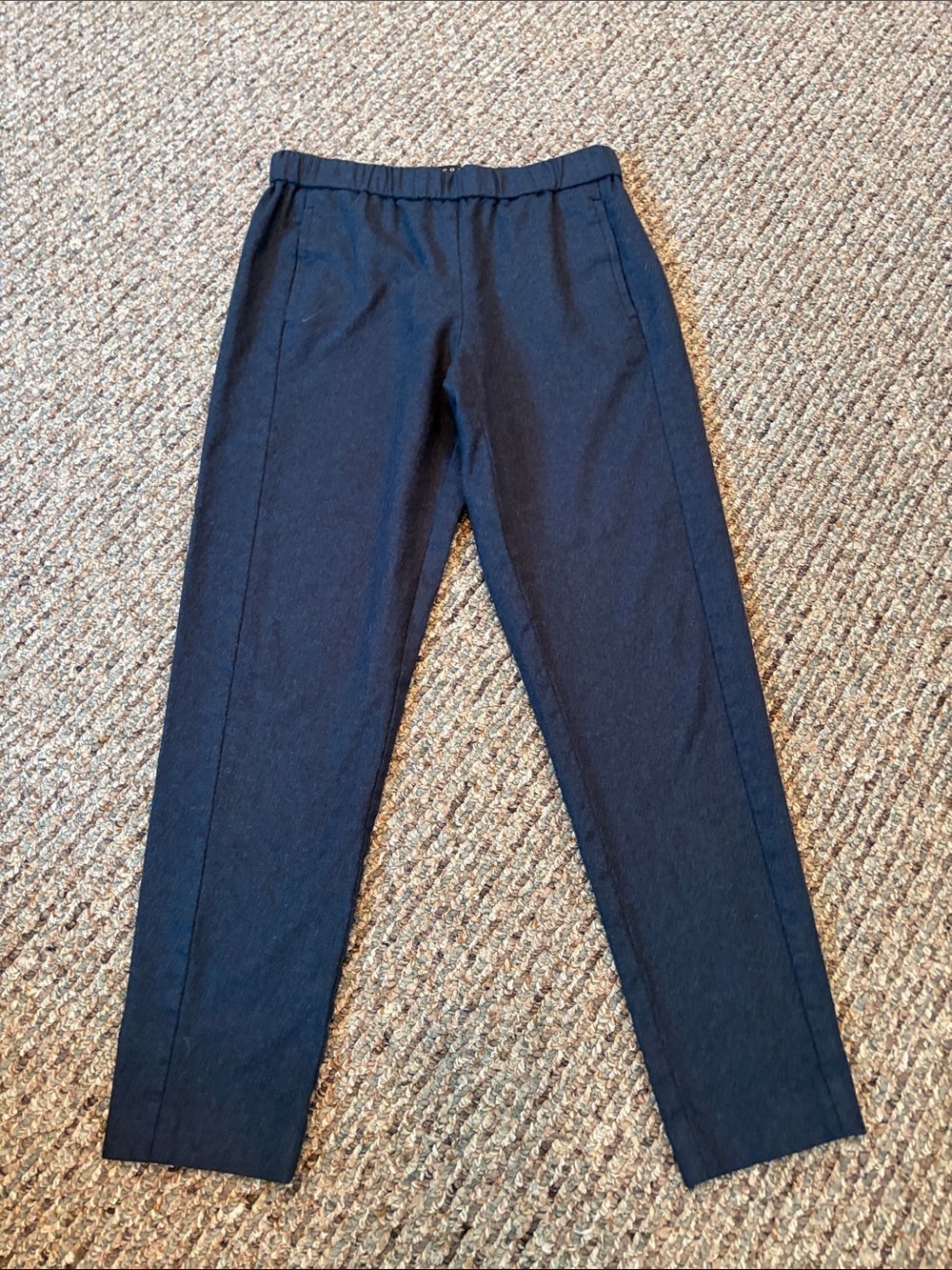Theory Thorene Straight-Leg Women's Wool Pants